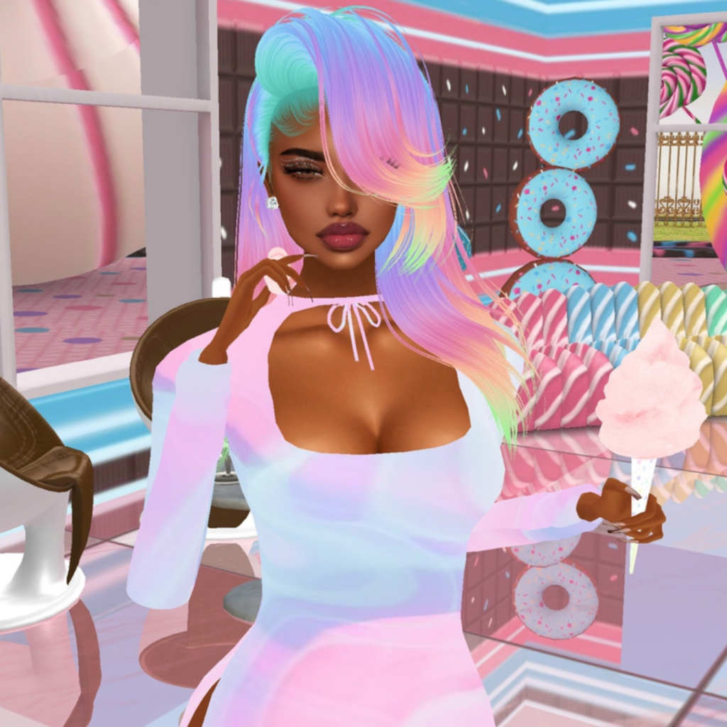cotton candy castle look imvu daily dcocoa