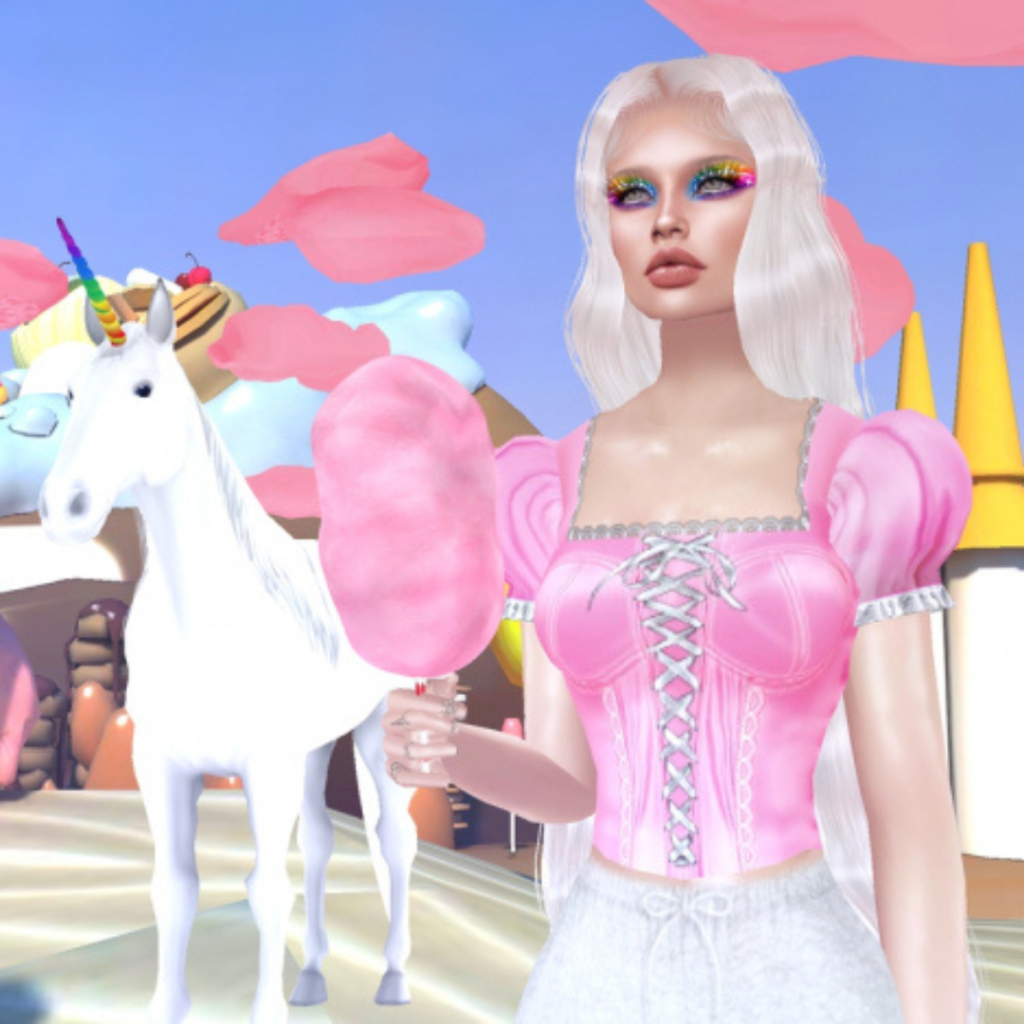 cotton candy castle look imvu daily chanel360451