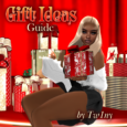 Girl avatar holding a gift