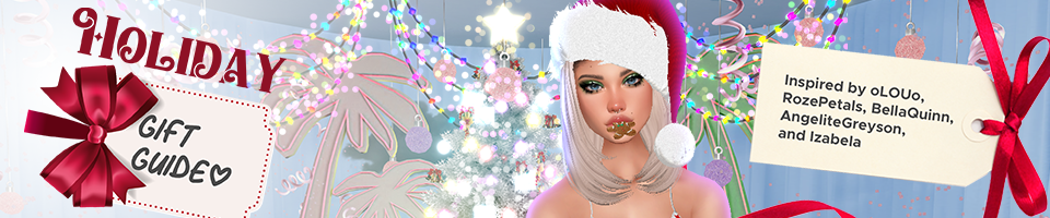 Female avatar wearing a holiday hat